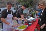 Bill and Matt from Fletchers Brooklyn Barbecue, photo by Cristiana Dittmann